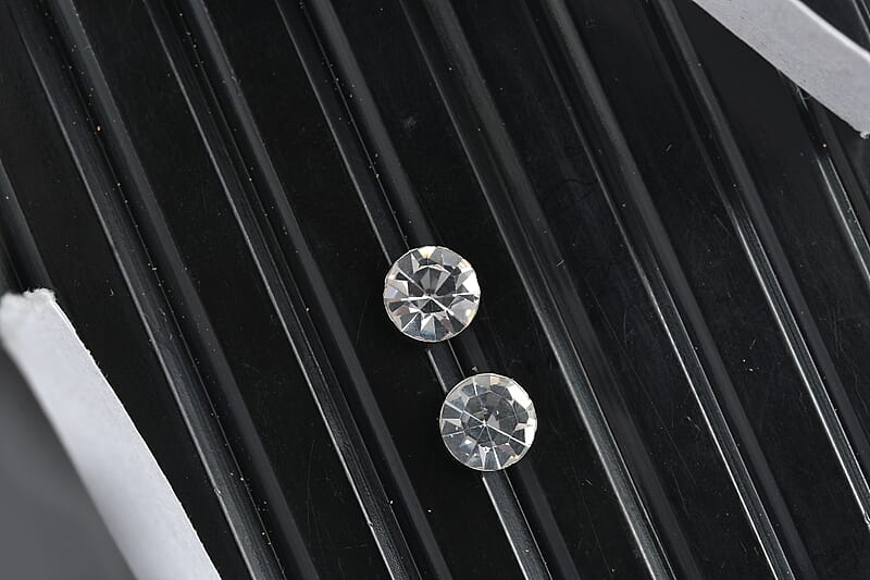White Crystal by Swarovski (Rnd 5 mm) 0.73 ctw Loose Gemstone