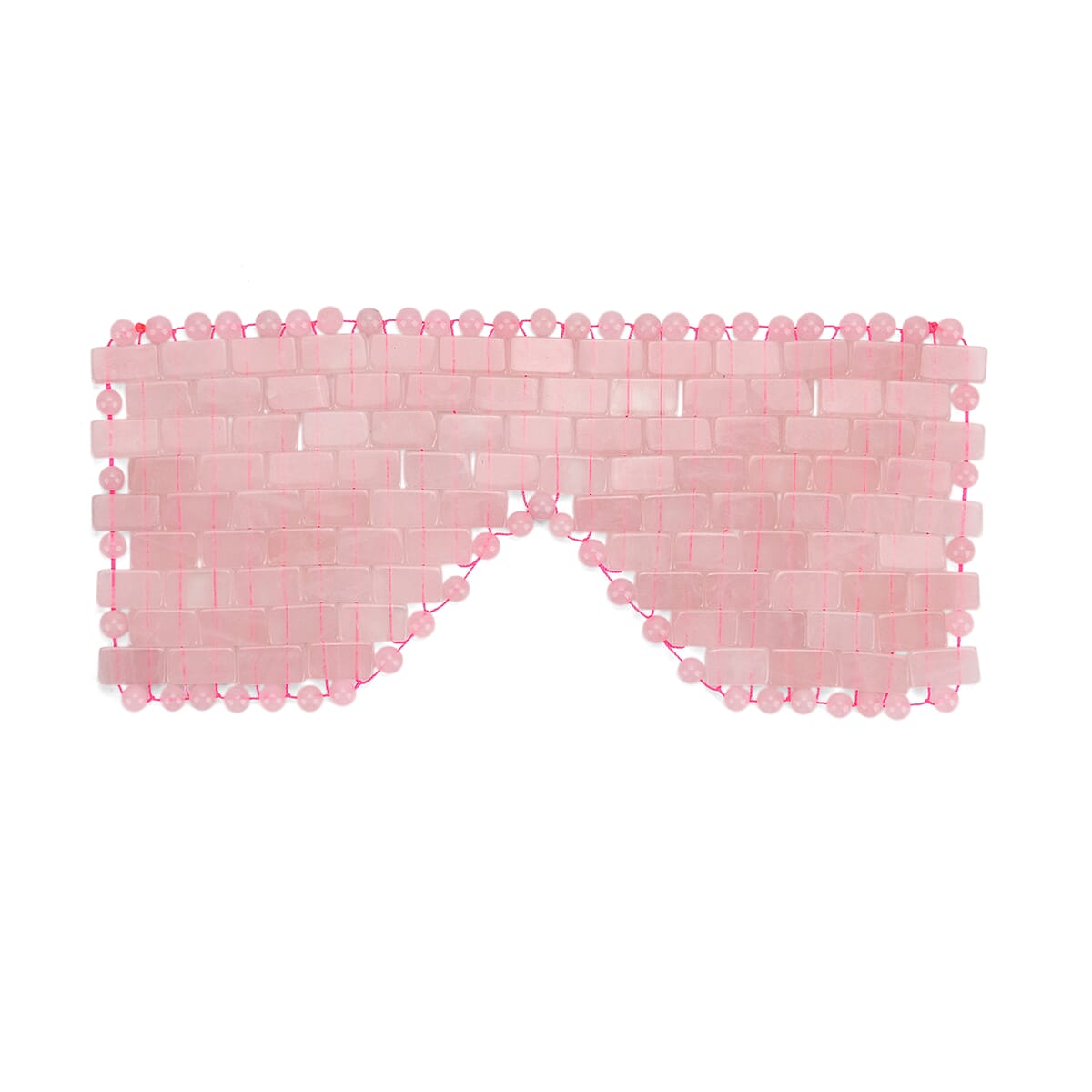 Rose Quartz Eye Mask with Face Roller image number 3