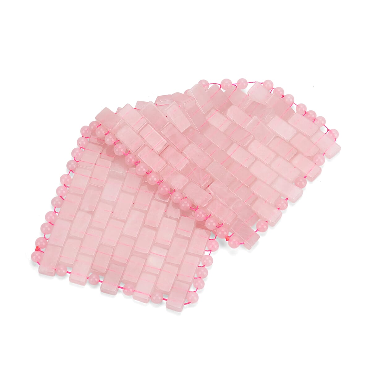Rose Quartz Eye Mask with Face Roller image number 4