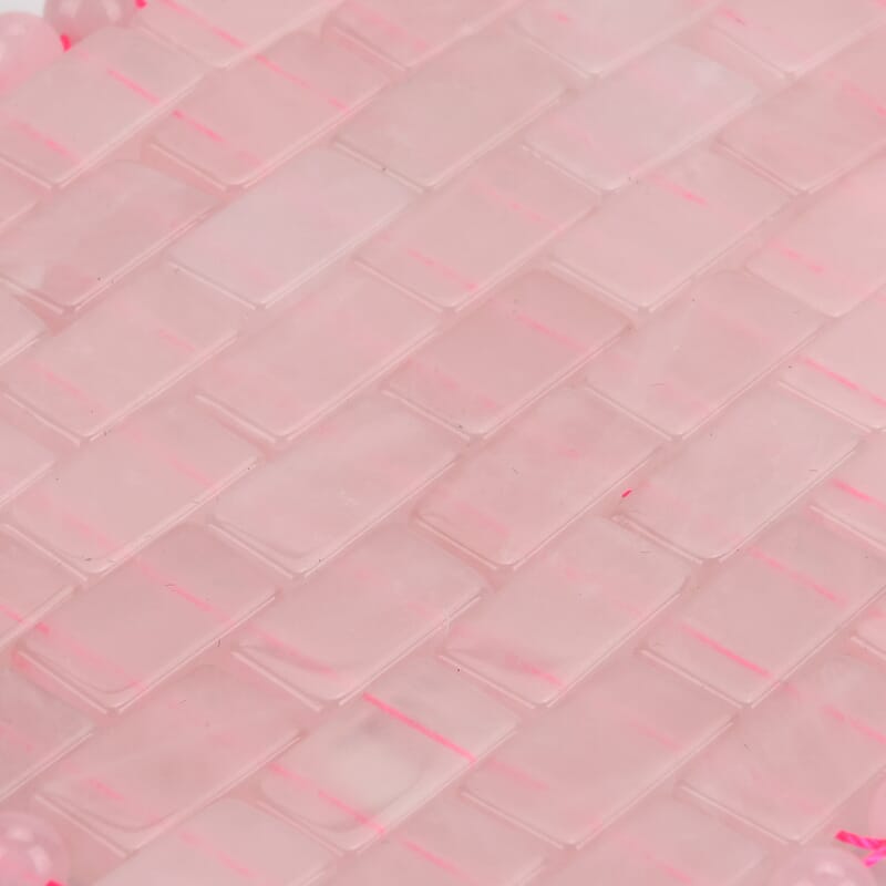 Rose Quartz Eye Mask with Face Roller