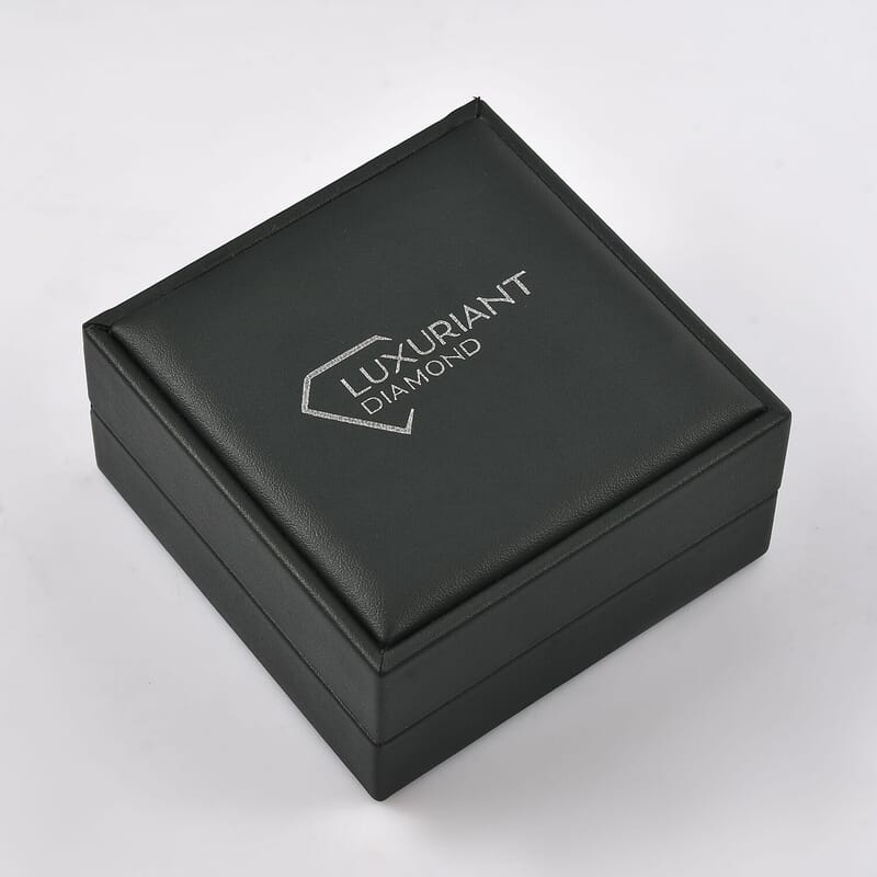 950 Platinum Luxuriant Lab Grown Diamond (E-F, VS) Timeless Trinity Ring (Size 5.5) (5 g) 1.50 ctw