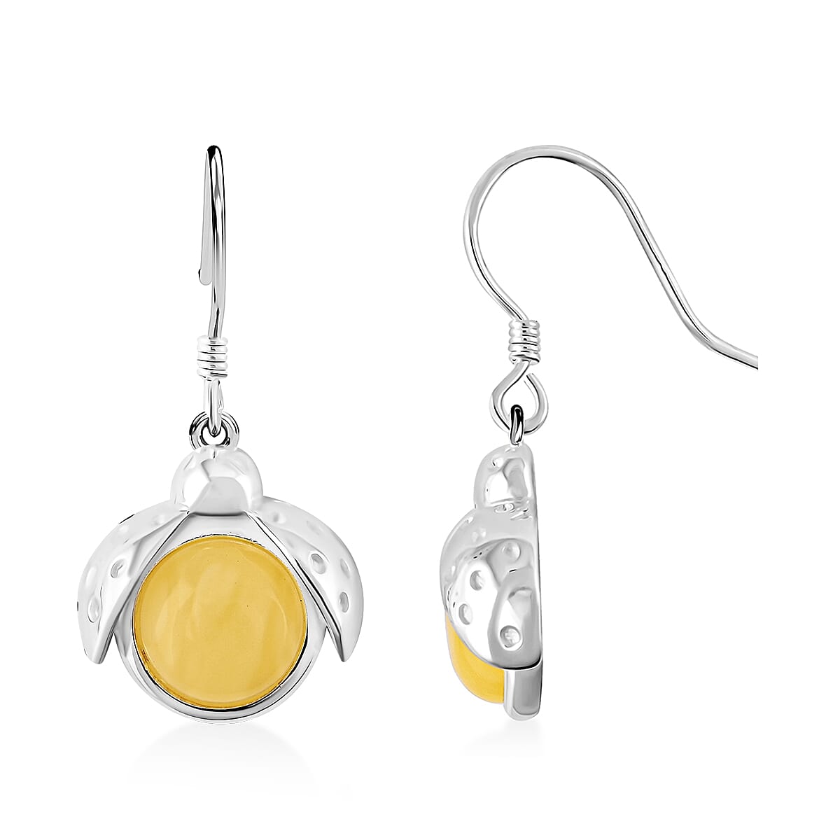 Butterscotch Amber Earrings
