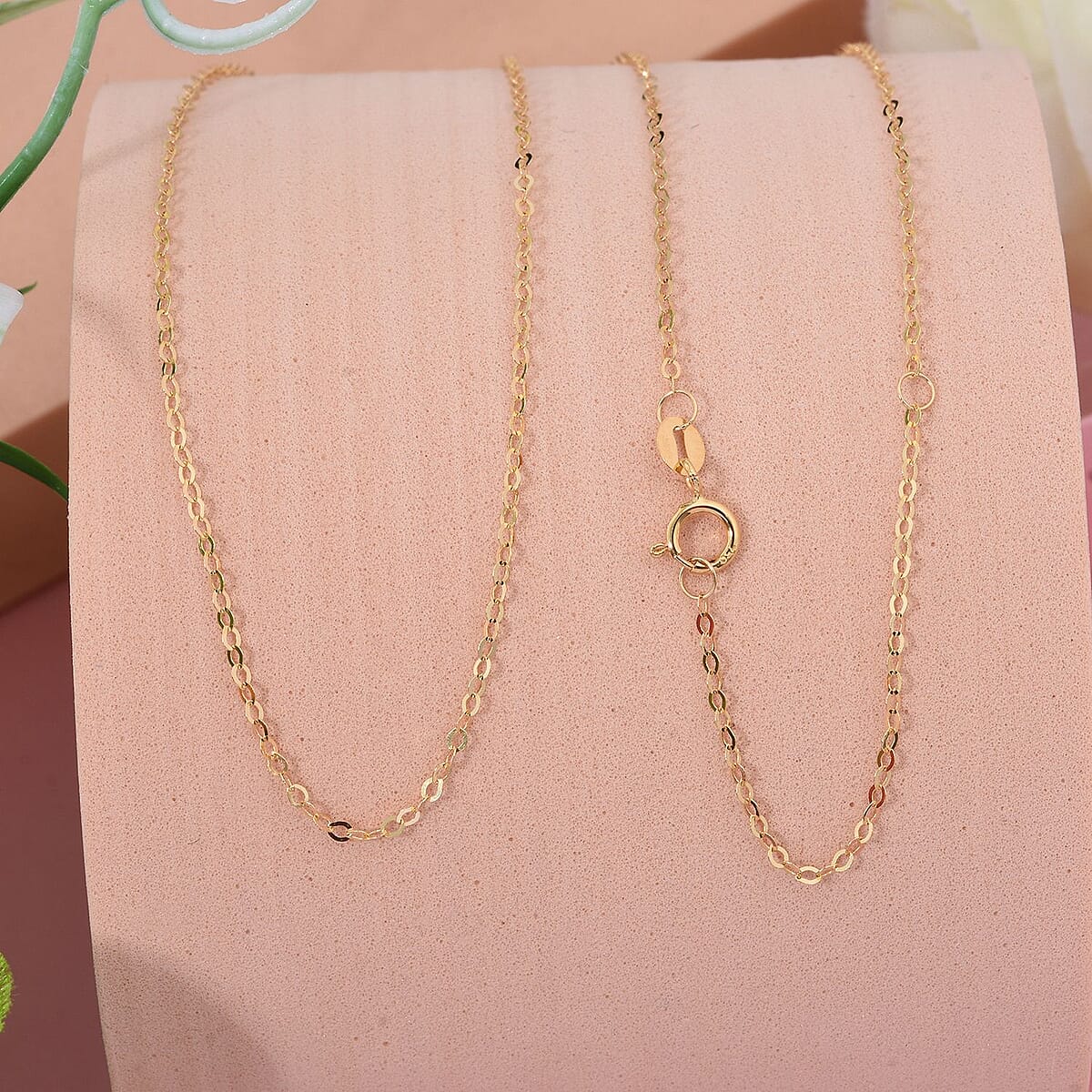 18K Yellow Gold Chain (18 Inches) image number 1