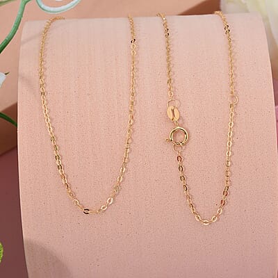 18K Yellow Gold Chain