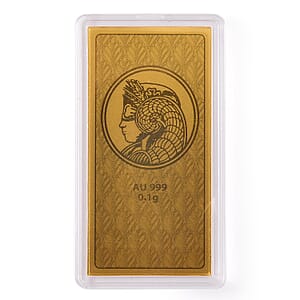 24K Gold Lady Fortuna Blessing Emboss Sheet 55x30mm 100mg