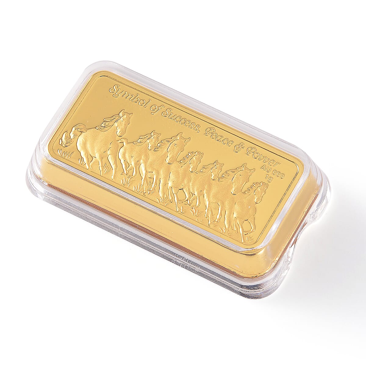 Doorbuster 24K Golden Fortune Seven Horse Emboss Sheet 40x20mm (1g) image number 2