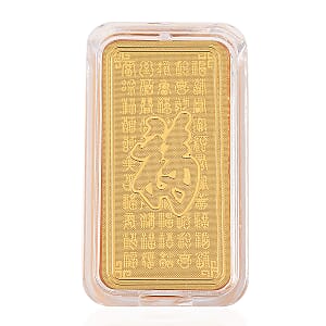 Doorbuster 24K Golden Fortune Seven Horse Emboss Sheet 40x20mm (1g)