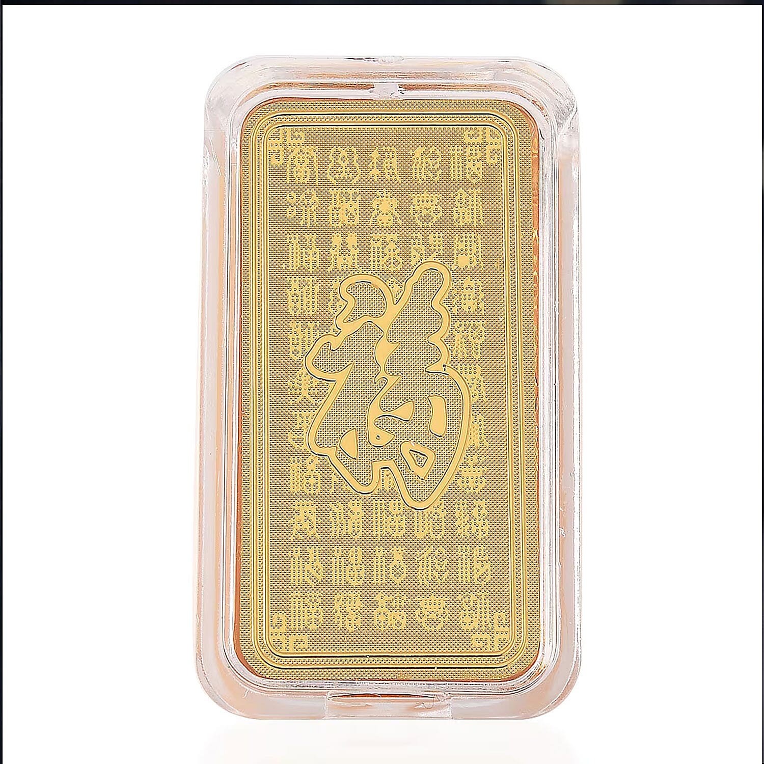 24K Gold Seven Horses of Fortune – Symbol of Speed, Success & Prosperity, 3D Embossed Sheet (40x20 mm) 1 g