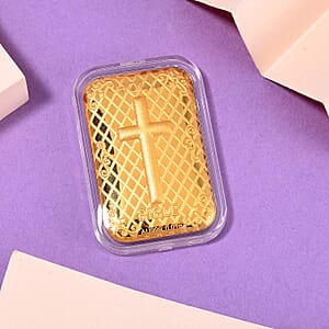 24K Gold Holy Bible Emboss Sheet 31x45.5mm 10mg (Del. in 7-10 Days)