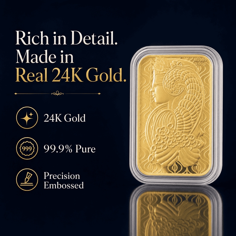 Lady Fortuna 24k Gold Embossed Sheet 10mg