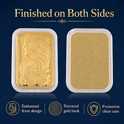 Lady Fortuna 24k Gold Embossed Sheet 10mg