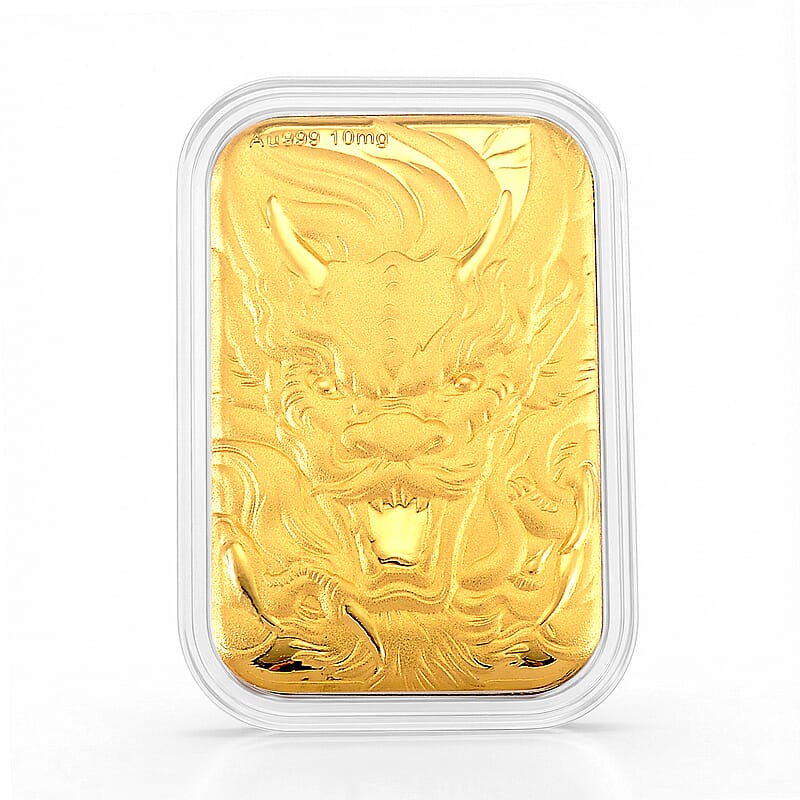 Dragon 24k Gold Embossed Sheet 10mg