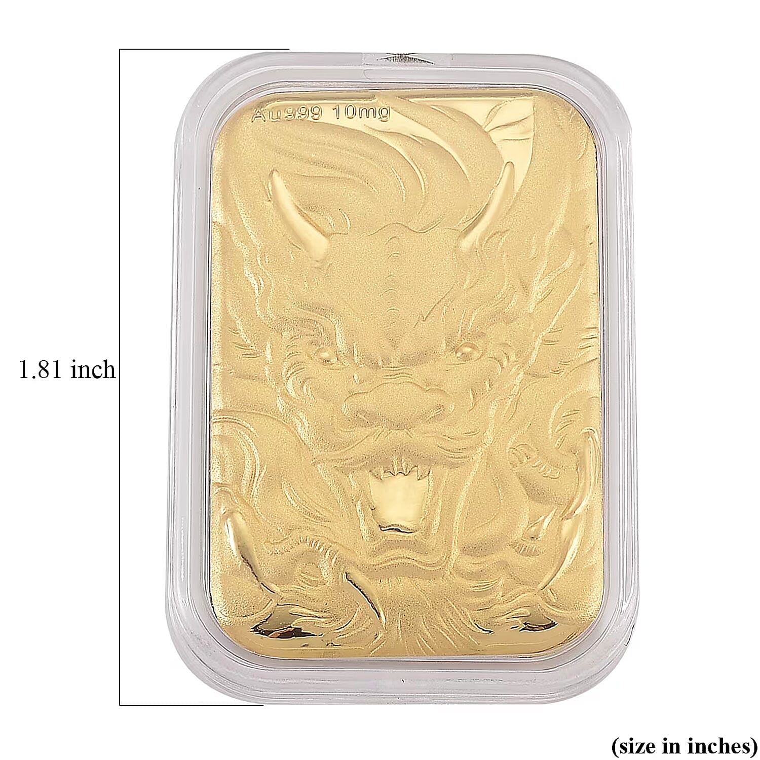 Dragon 24k Gold Embossed Sheet 10mg (Del. In 10-12 Days)