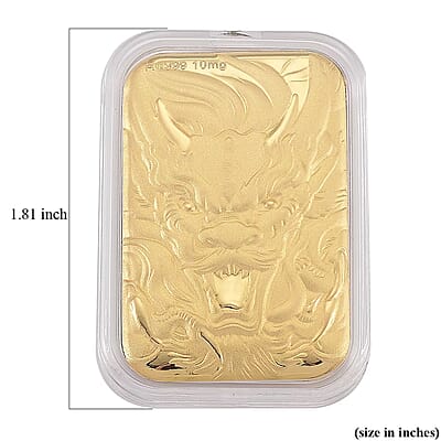 Dragon 24k Gold Embossed Sheet 10mg