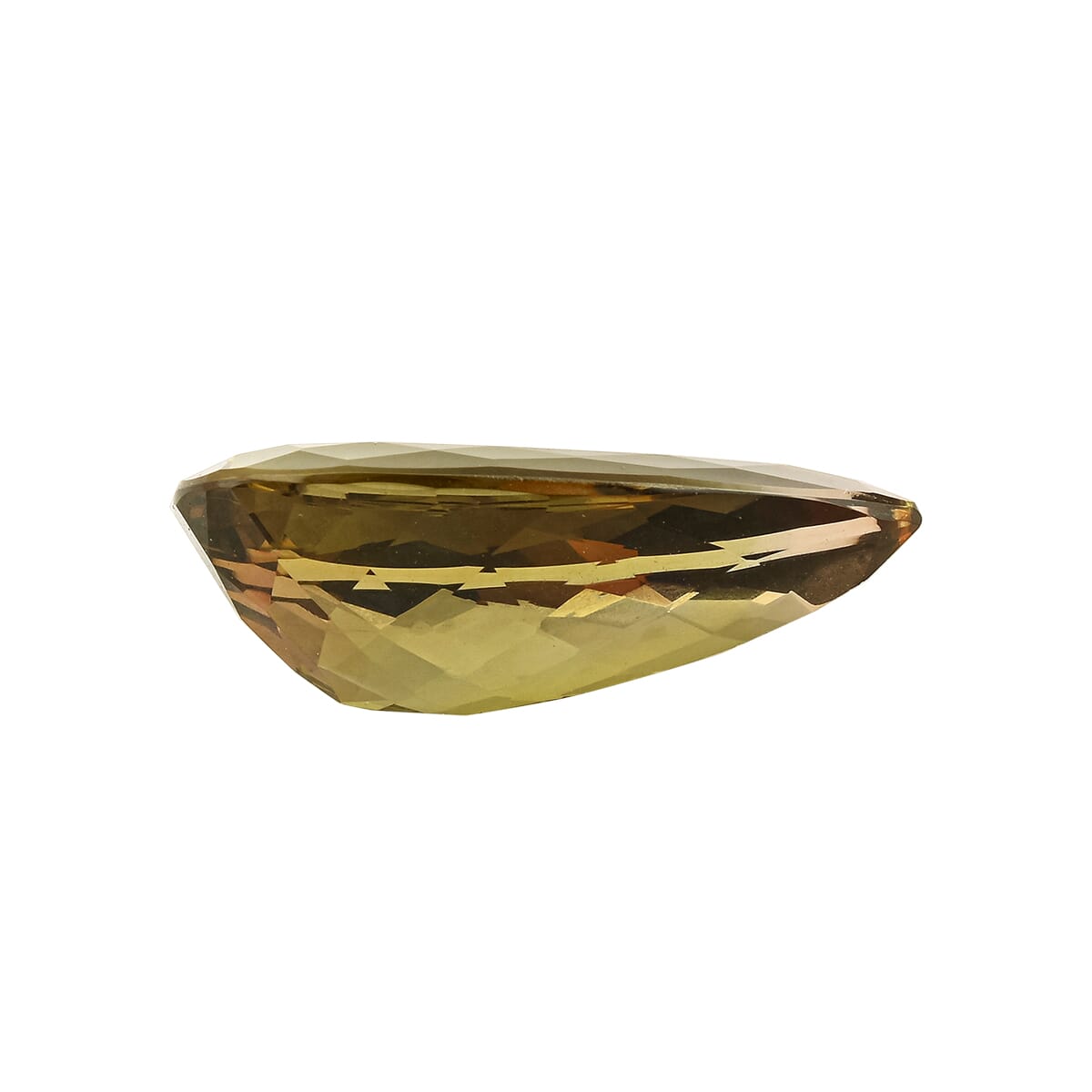 Certified & Appraised AAAA Jenipapo Andalusite (Pear Free Size) 5.00 ctw image number 2