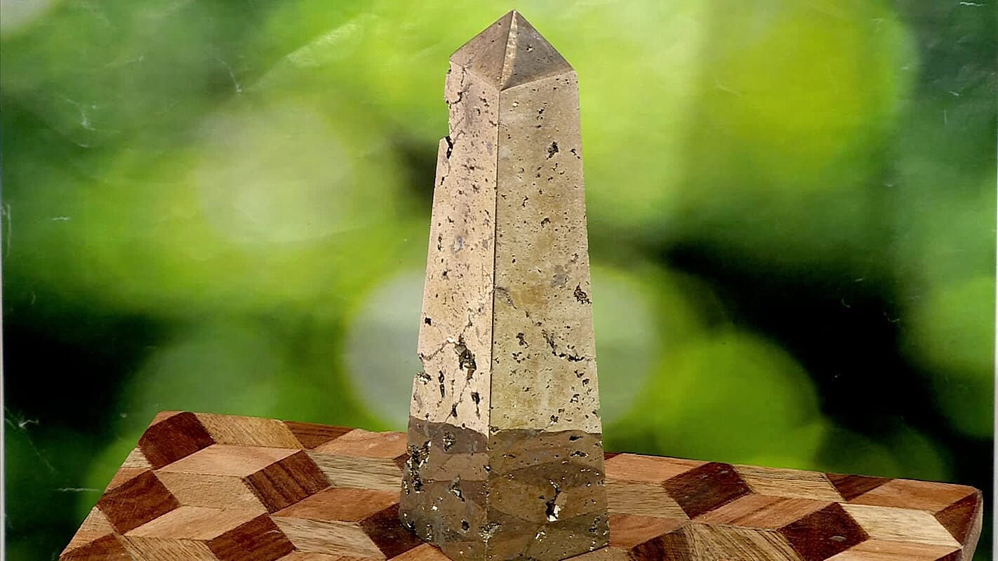 Pyrite Obelisk Approx 890ctw