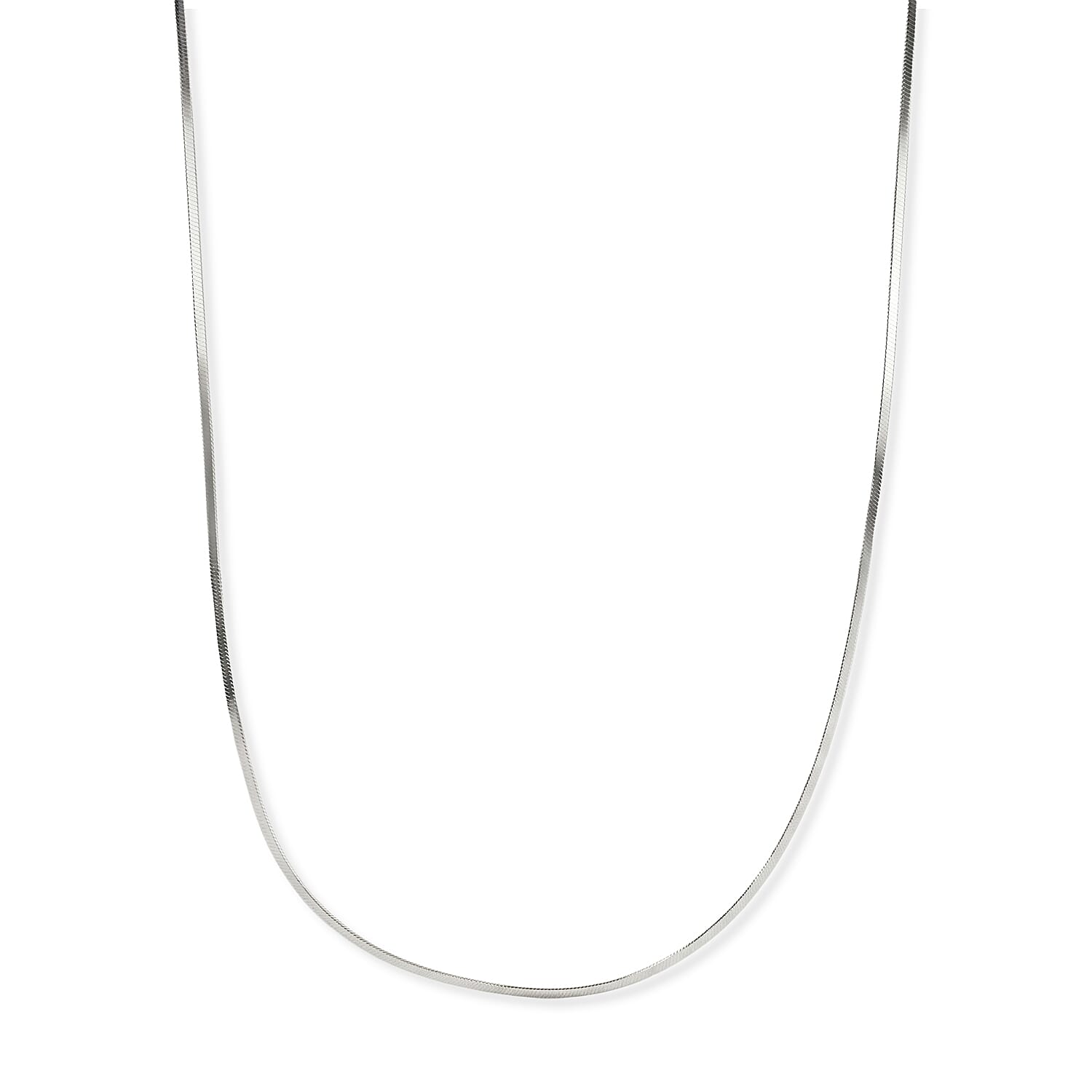 Sterling Silver Chain Necklace (22 Inches) (4.1 g)