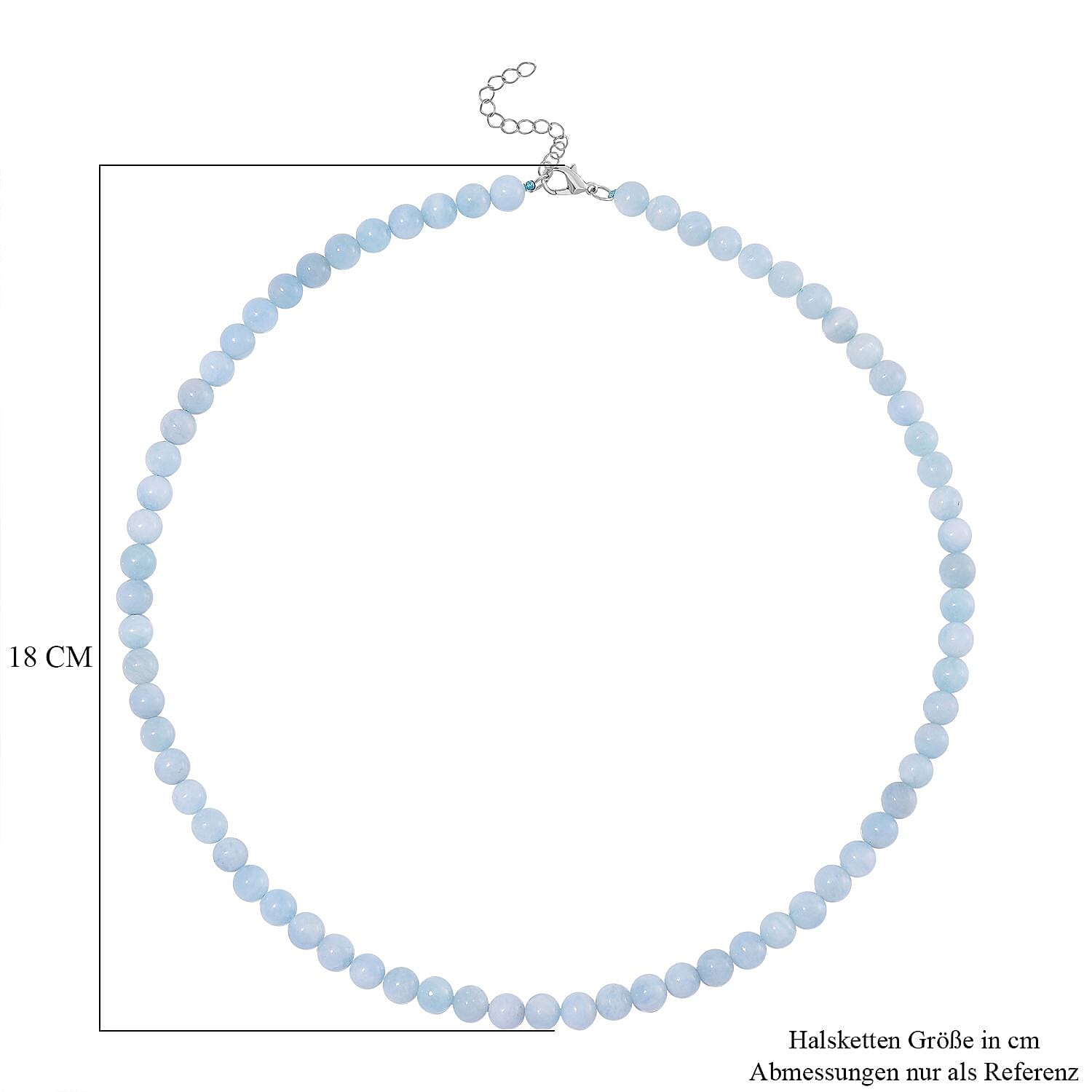 Aquamarine and Beads & Pearl 145.00 ctw Necklace in Sterling Silver