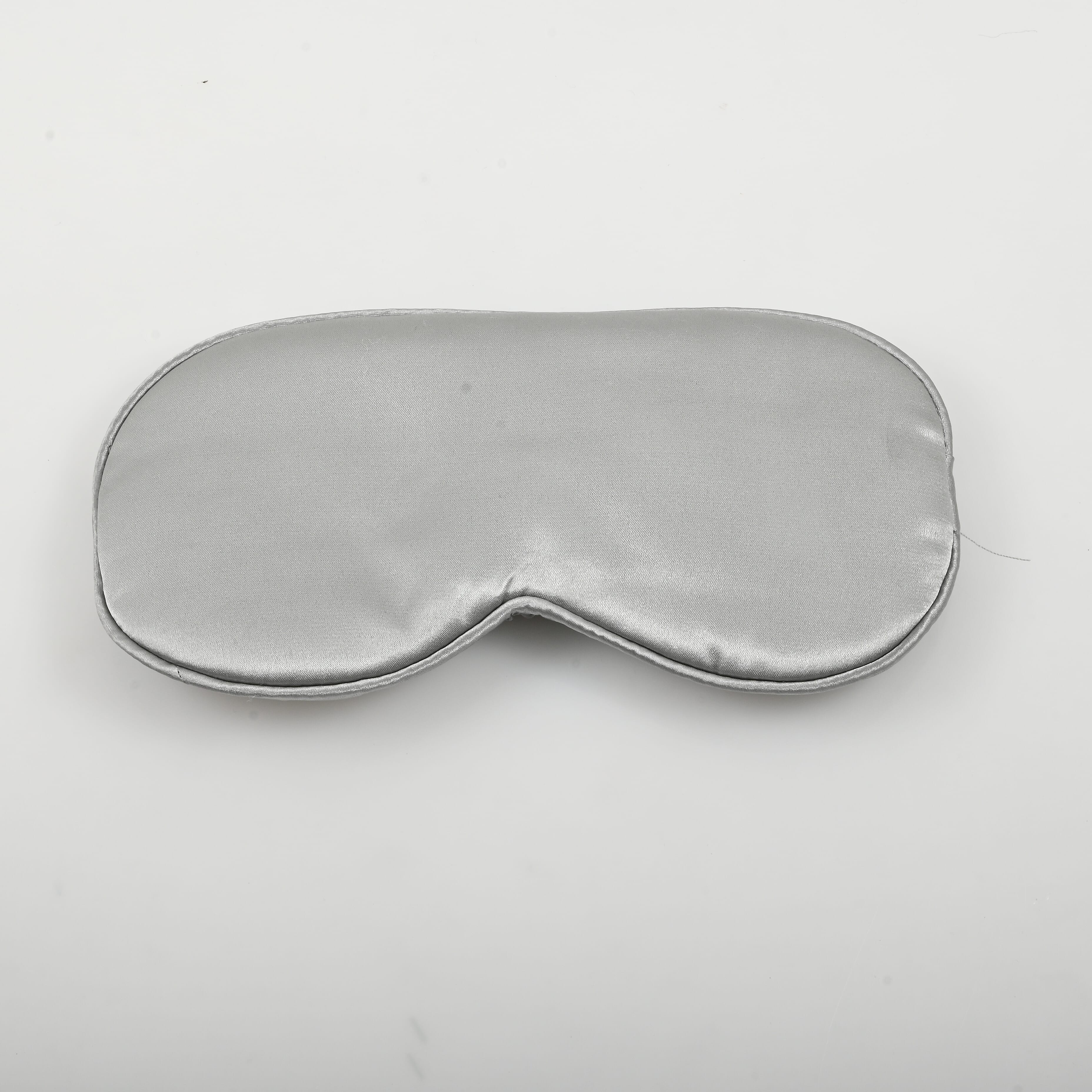Closeout Set of 5 Grey Mulberry Silk Eye Masks (Ships in 8-10 Business Days)