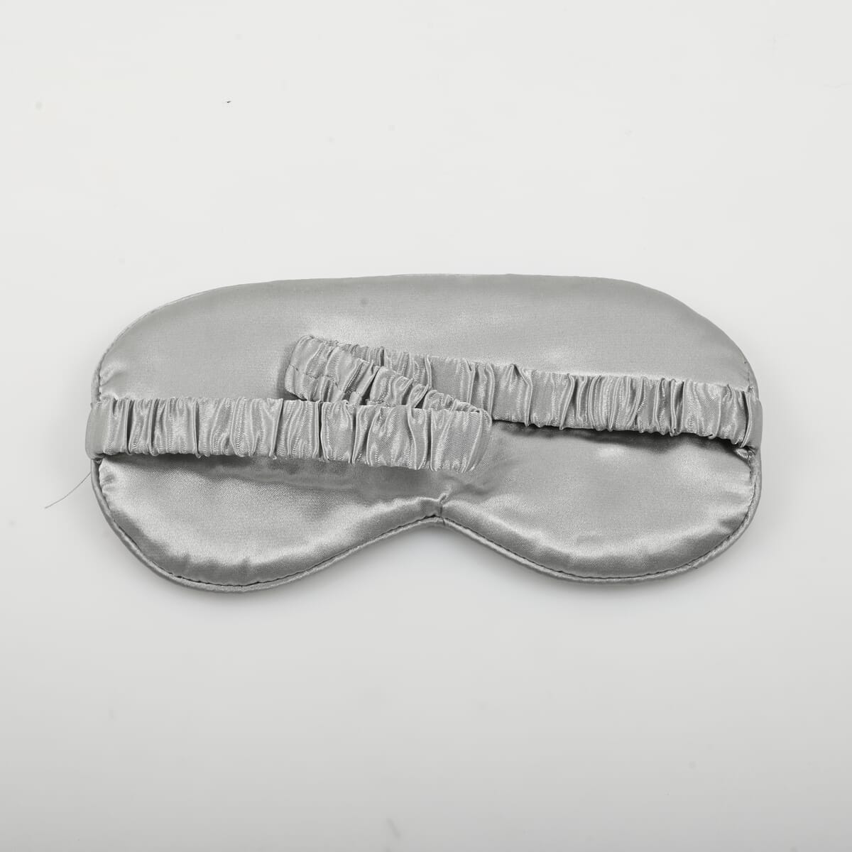 Closeout Set of 5 Grey Mulberry Silk Eye Masks (Ships in 8-10 Business Days) image number 3