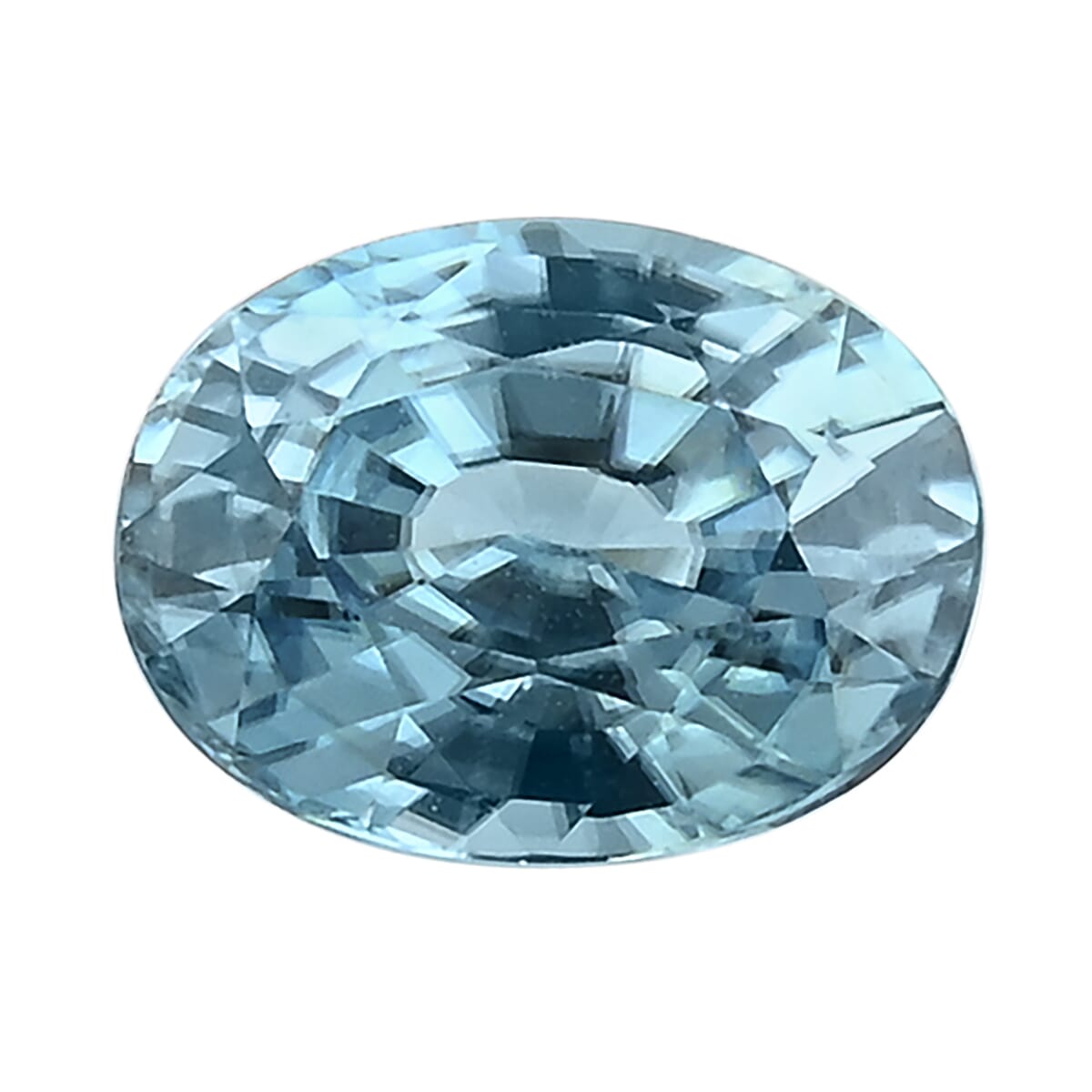 AAAA Blue Zircon (Oval 9x7 mm) 3.00 ctw image number 0