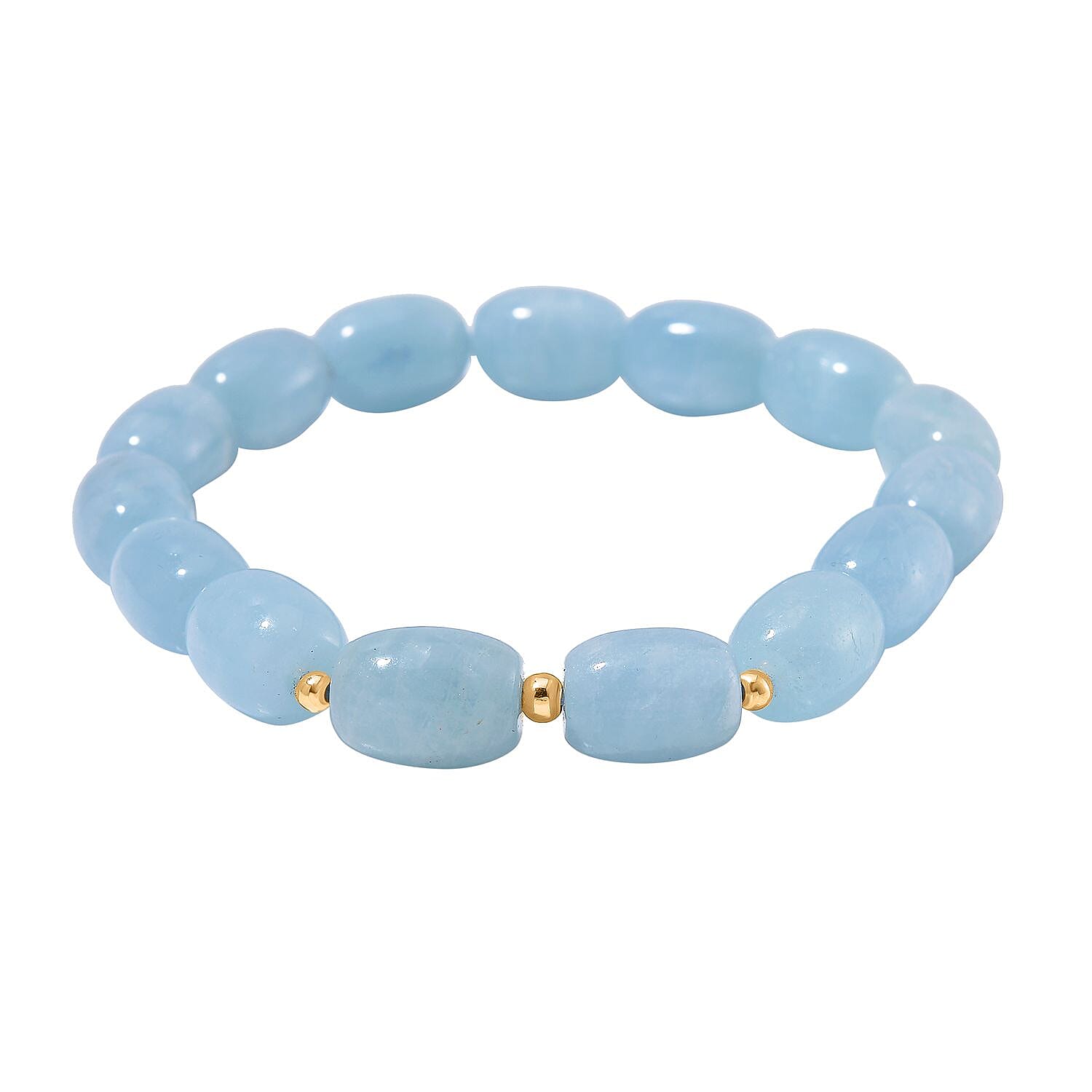 Aquamarine 165.00 ctw Bracelet in Sterling Silver