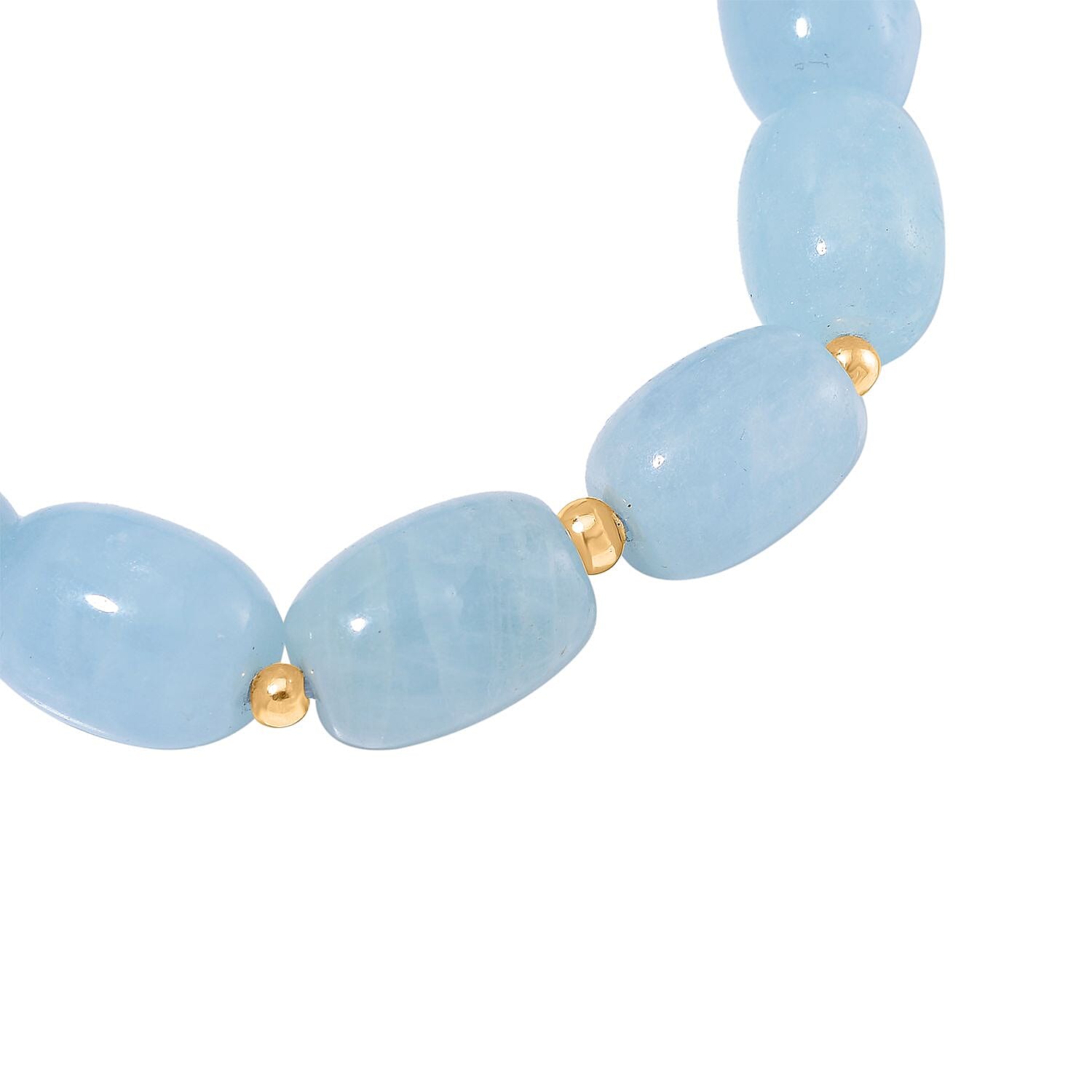 Aquamarine 165.00 ctw Bracelet in Sterling Silver