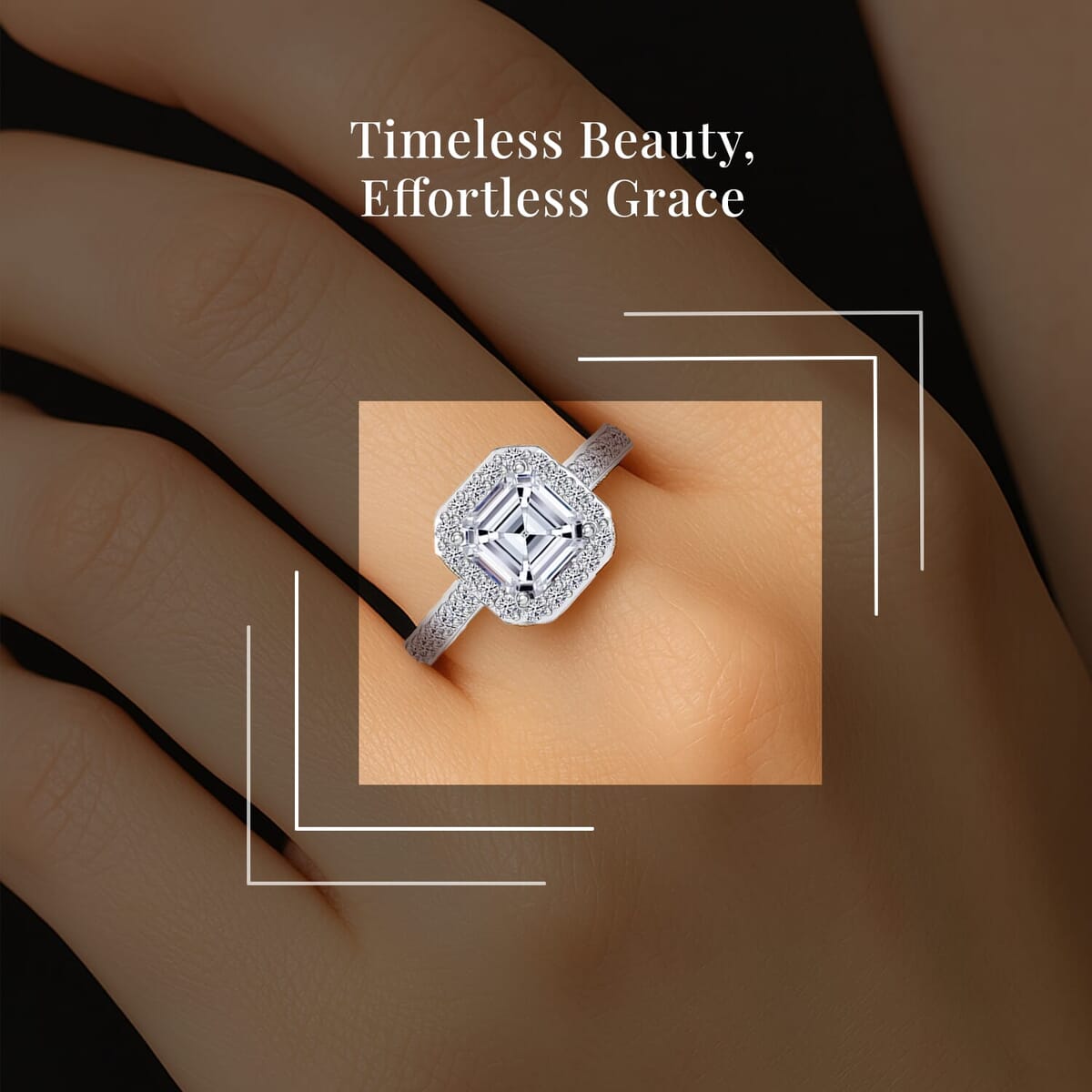 Luxuriant Lab Grown Diamond E-F VS 2.00 ctw Ring in 950 Platinum (Size 10.0) 4.80 Grams image number 1