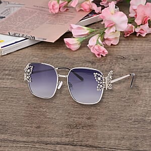 UV400 Polarized Sunglasses with Storage Bag - Grey