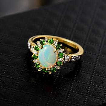 Ethiopian Welo Opal & Chrome Diopside / 10 - Product card gallery slide 2 (10177991967033)