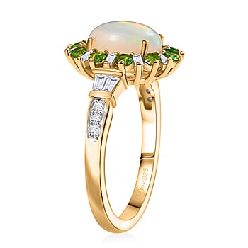 Ethiopian Welo Opal & Chrome Diopside / 10 - Product card gallery slide 4 (10177991967033)
