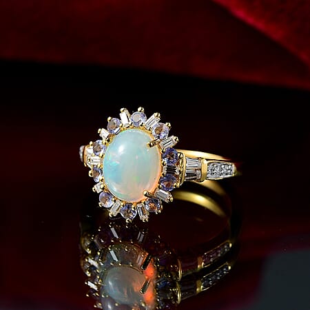 Ethiopian Welo Opal & Tanzanite / 7 - Product card gallery slide 2 (10177991967033)