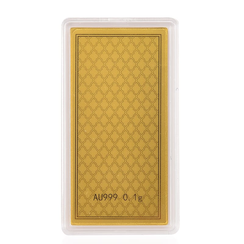  24K Gold Taj Mahal- A Golden Memory of Love Emboss Sheet 55x30mm