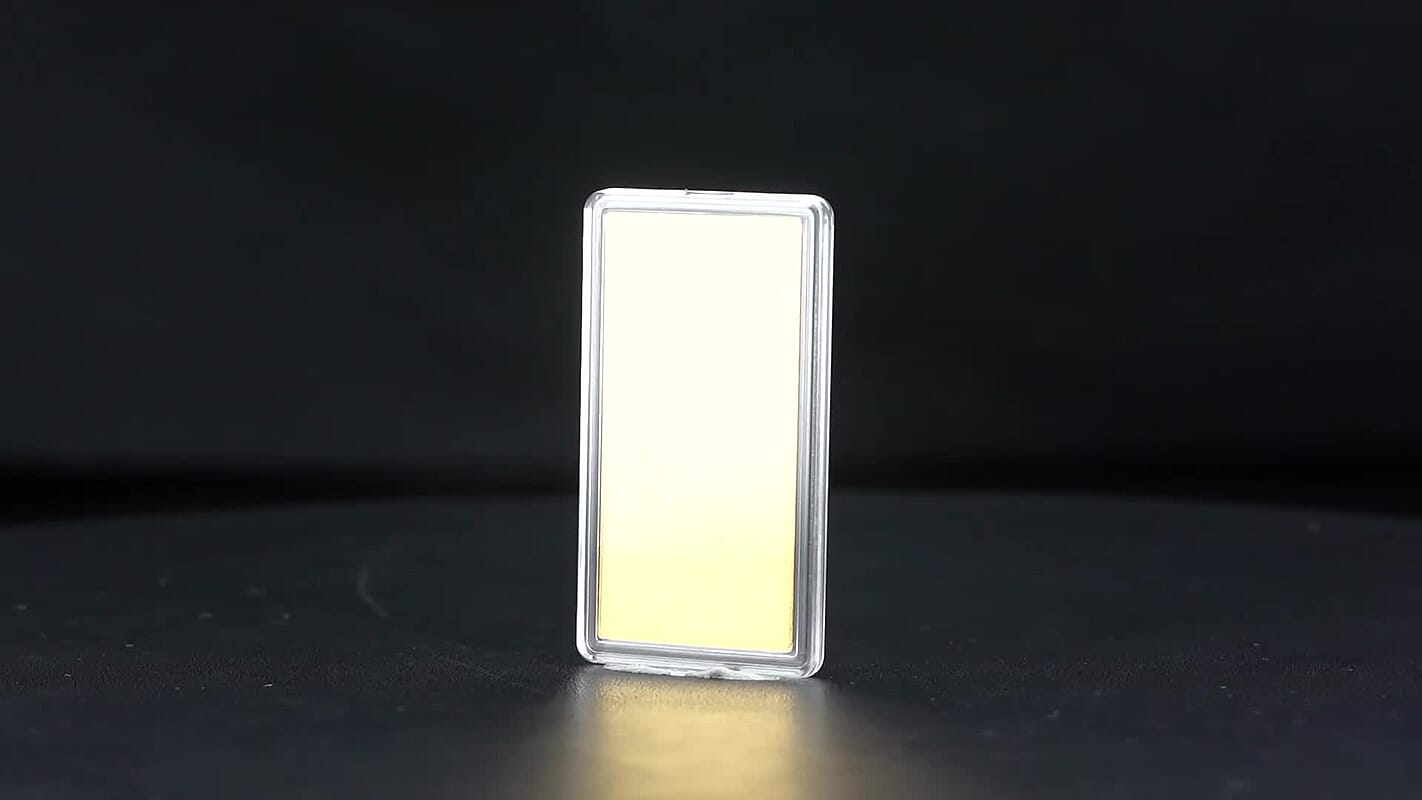 24K Golden Great Sphinx of Giza Egypt Emboss Sheet 55x30mm 100mg
