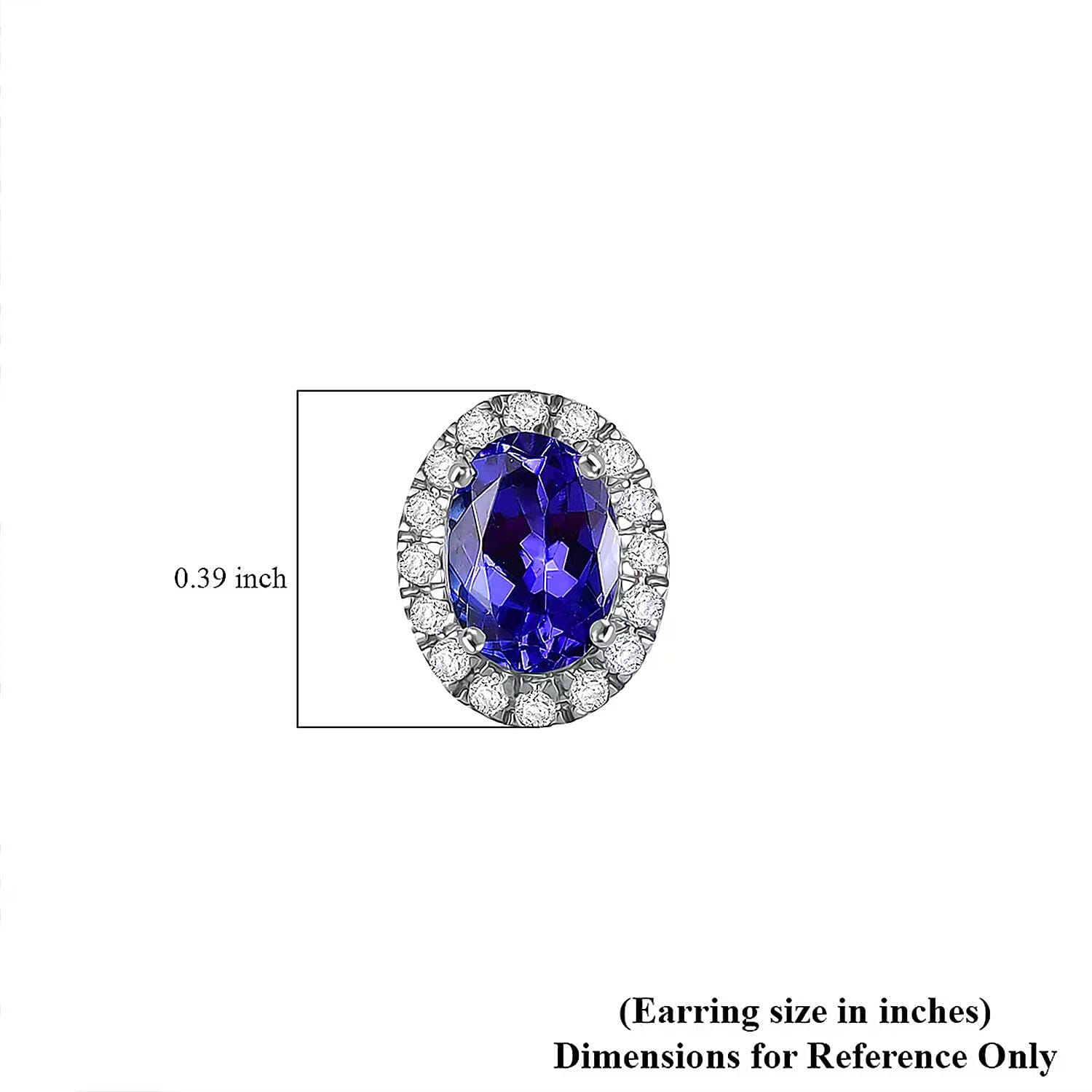 Certified & Appraised Rhapsody AAAA Tanzanite and E-F VS Diamond 2.27 ctw Stud Earrings in 950 Platinum (Del. in 10-15 Days)