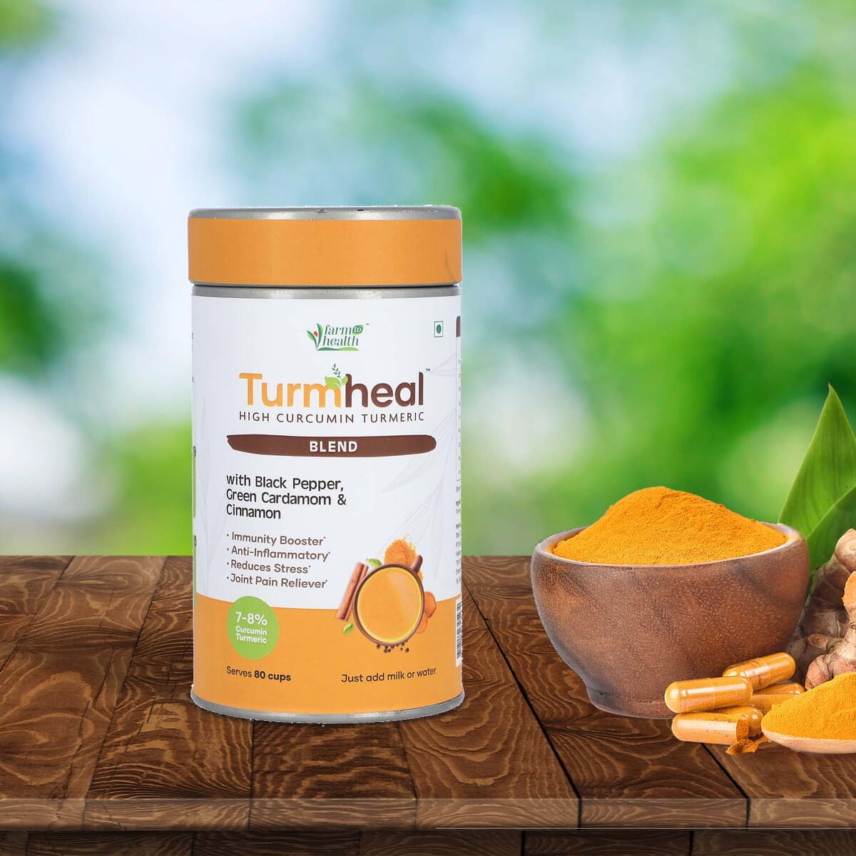 Turmheal High-Curcumin Turmeric image number 1