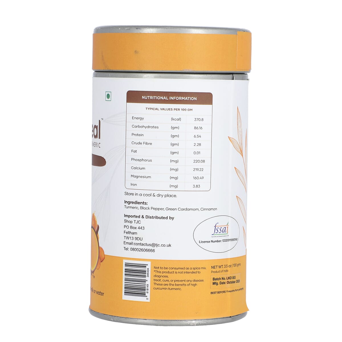 Turmheal High-Curcumin Turmeric image number 3