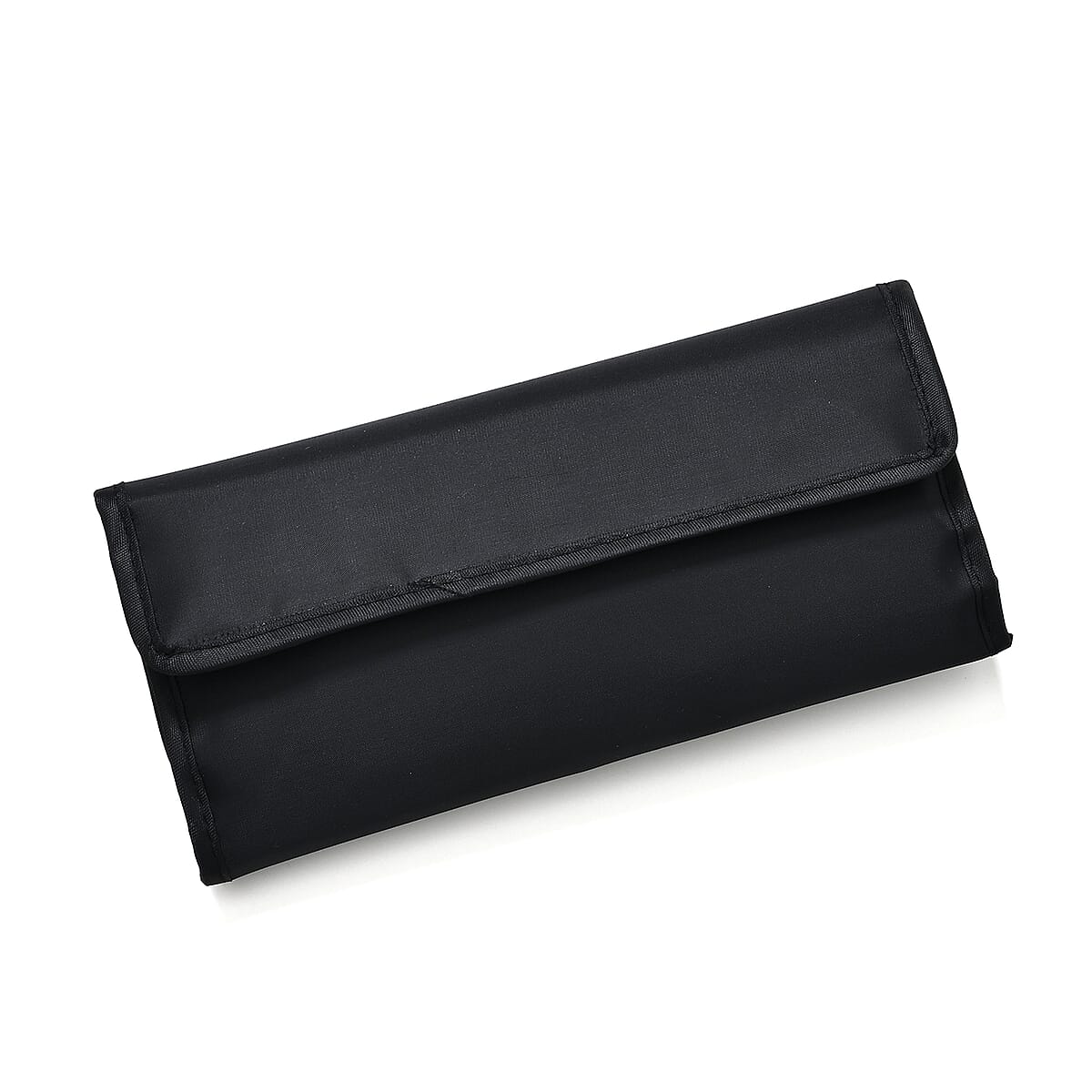 14pc Makeup Brush Set with Storage Bag - Black image number 1