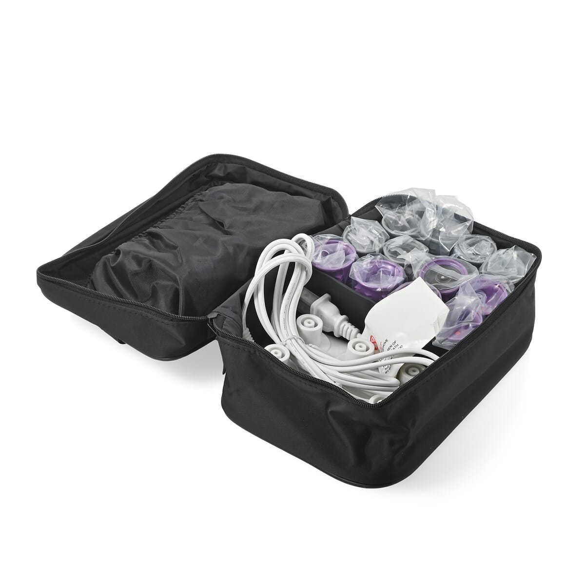 Calista Short Hair Set of Ion Hot Rollers - 6 Small Rollers, 6 Medium Rollers, 12 Clips, 6 Roller Base and Case - Repack Grade B image number 2