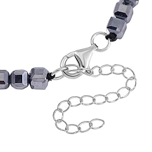Terahertz Beaded 30.00 ctw Bracelet in Sterling Silver (7.00-9.00 In)