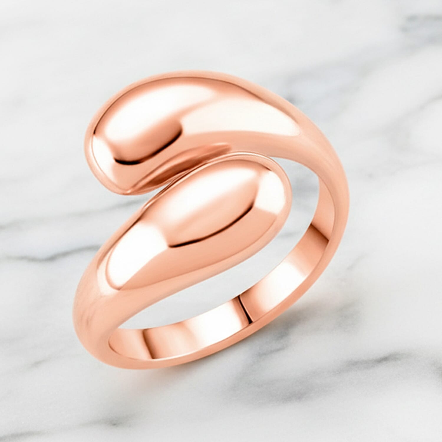 Bypass Ring in ION Plated RG Stainless Steel (Size 10.0)