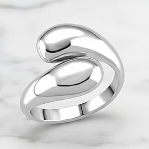 Bypass Ring in Stainless Steel (Size 6.0)