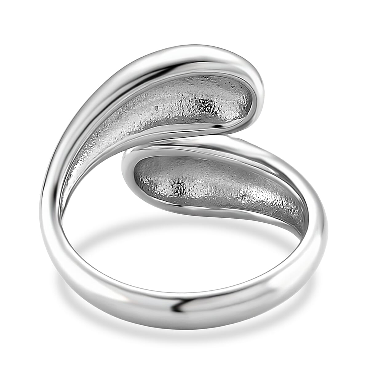 Bypass Ring in Stainless Steel (Size 6.0) image number 3