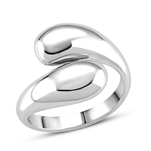 Bypass Ring in Stainless Steel (Size 7.0)