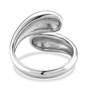 Bypass Ring in Stainless Steel (Size 7.0)