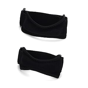 Black One Pair of Patellar Girdle - One Size Fits All