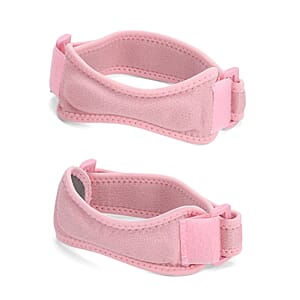Pink One Pair of Patellar Girdle - One Size Fits All