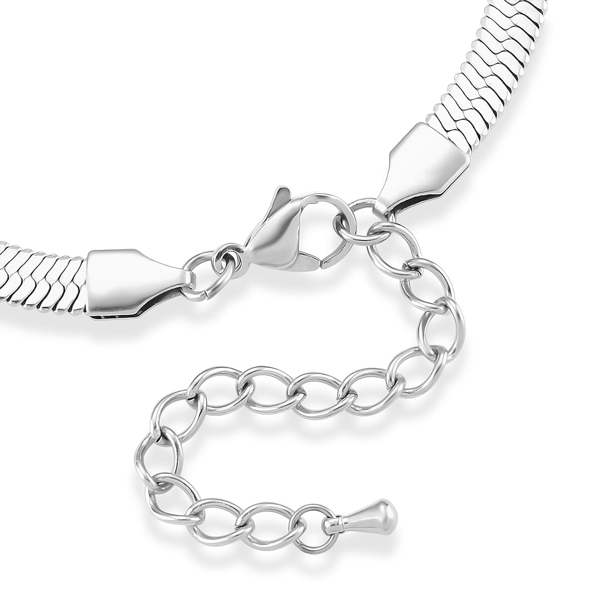 EverTrue Quintessence of Love Blue Austrian Crystal Bracelet in Stainless Steel (7.50-9.0In) image number 5