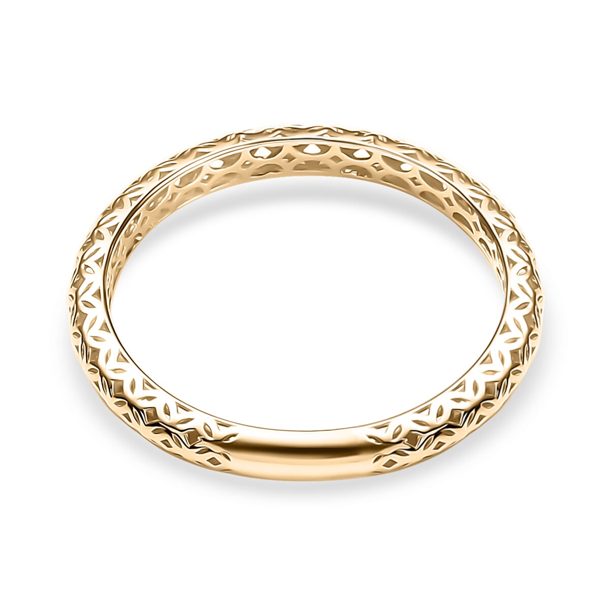 Mirage Collection 10K Yellow Gold Ring (Size 7.0) 0.89 Grams  image number 4