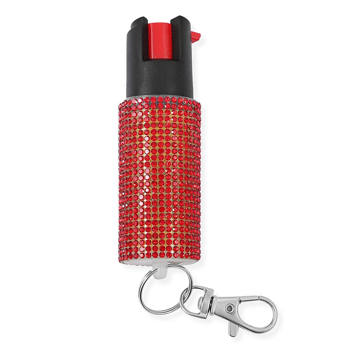 Closeout Red Rhinestone Stun Gun & Pepper Spray image number 2